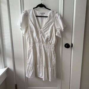 Abercrombie & Fitch White Mini Dress
